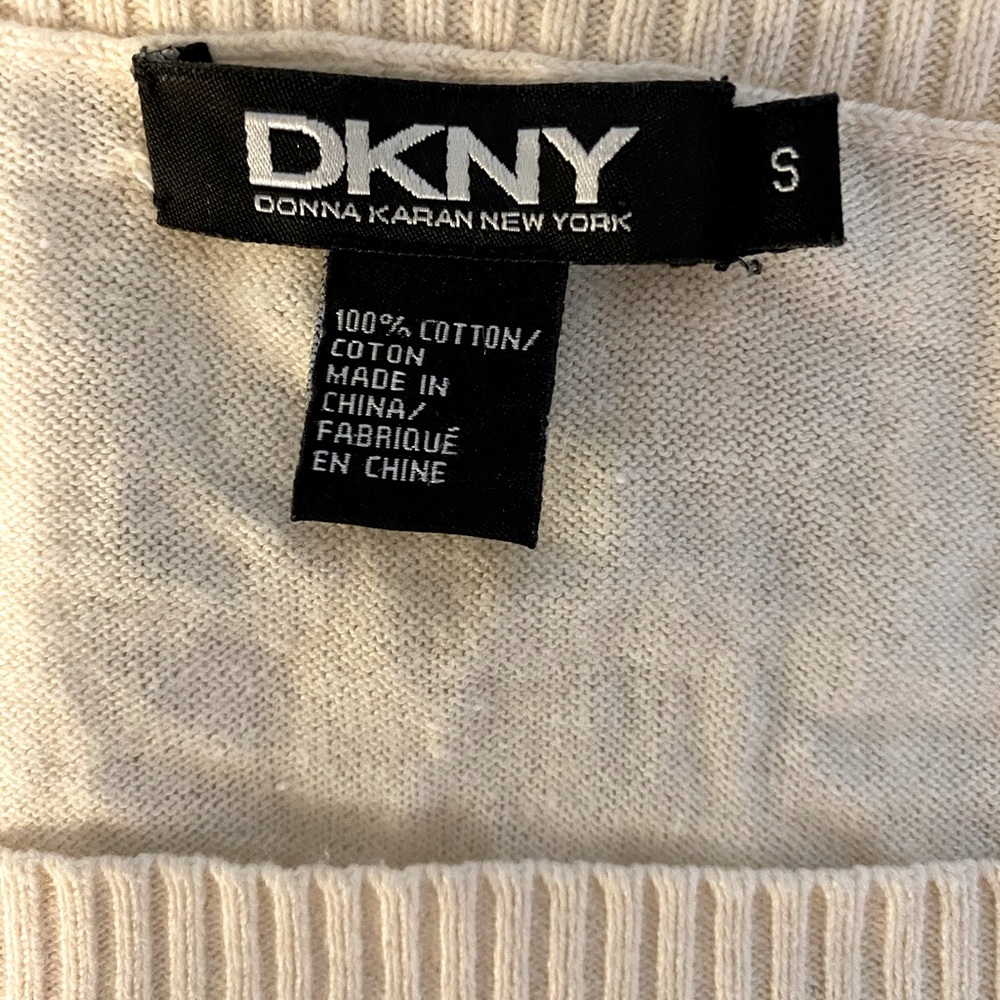 DKNY sleeveless sweater